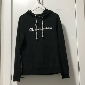 Black champion sweatshirt